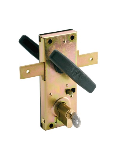 Cerradura Cvl 11b/m Con Manilla Puertas Basculantes