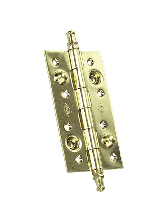 Bisagra Seguridad Latonada 150x80 mm.