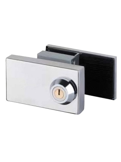 Cerradura Cbm 2002 Puerta Cristal Llave Plana