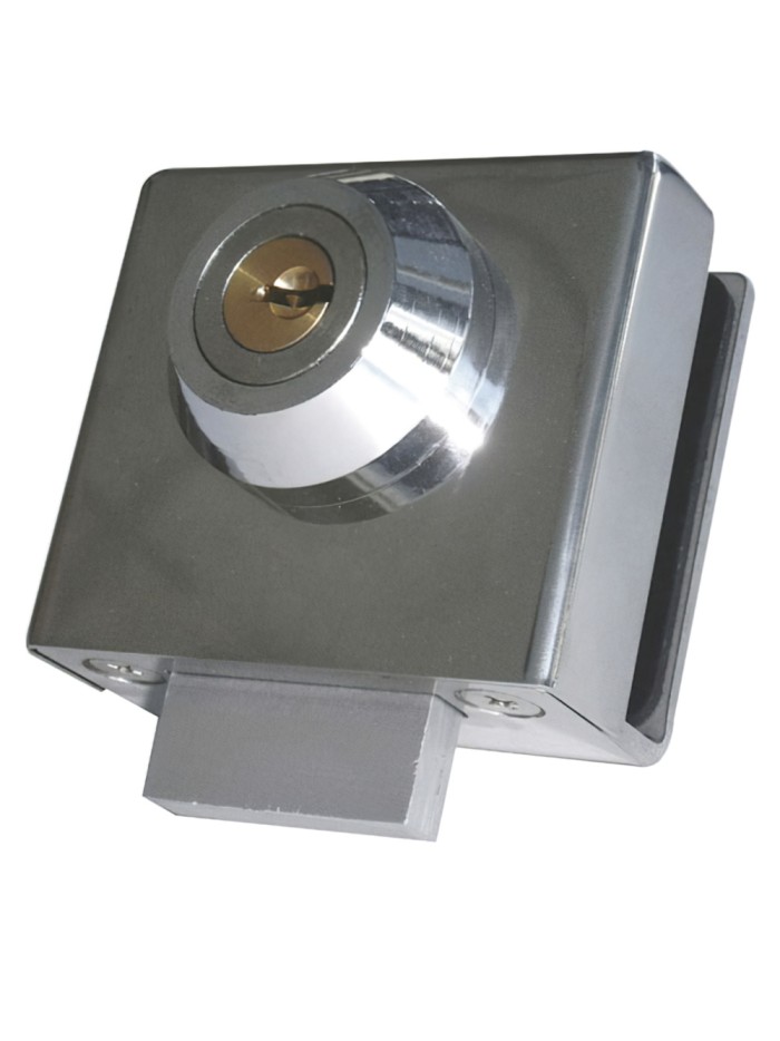 Cerradura Cbm 2004 Puerta Cristal Llave Plana
