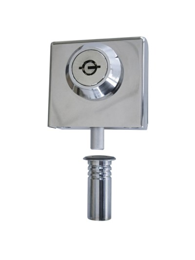 Cerradura CBM 2005 Puerta Cristal Llave Tubular
