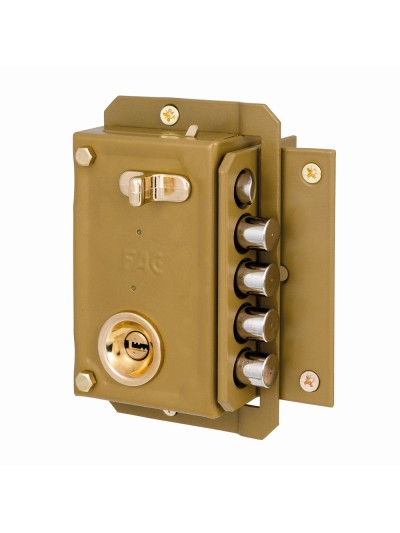 Cerradura Fac S 90 P Pintada Derecha Bombin 70