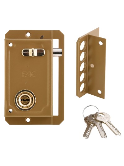 Cerradura Fac S 90 P Pintada Derecha Bombin 70