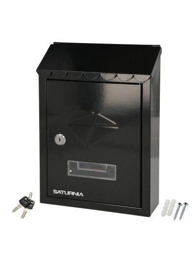 Buzon Exterior Residence 205 x 300 x 70 mm. Negro