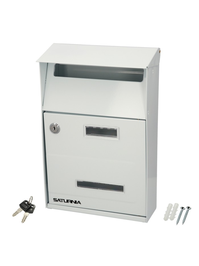 Buzon Exterior Country Blanco 215 x 320 x 105 mm.