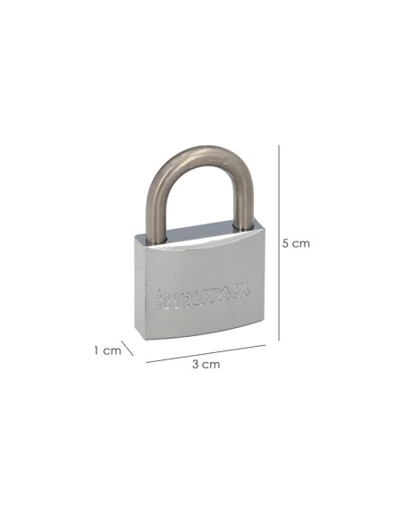 Candado Inoxidable Arco Normal  30mm.