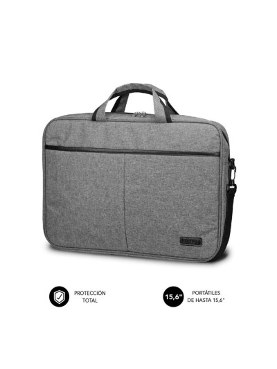 Maletin para portatil subblim elite laptop 15.6 pulgadas gris