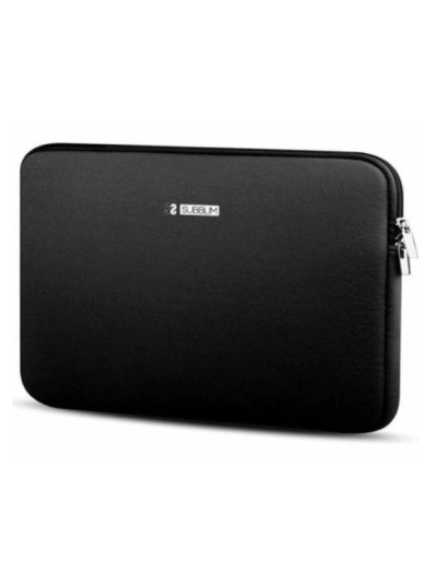 Funda subblim business laptop sleeve neoprene para portatil 11.6 pulgadas - 12.5 pulgadas negro