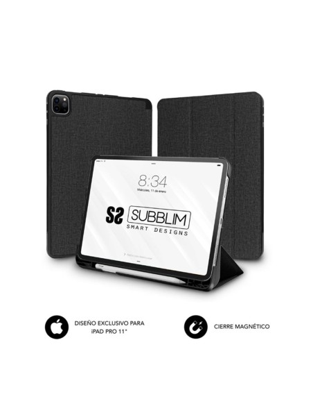 Funda subblim shock case para ipad pro 11 pulgadas negro