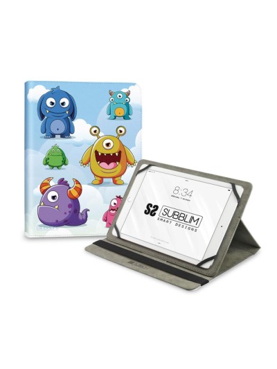 Funda subblim trendy case para tablet 11 pulgadas monsters