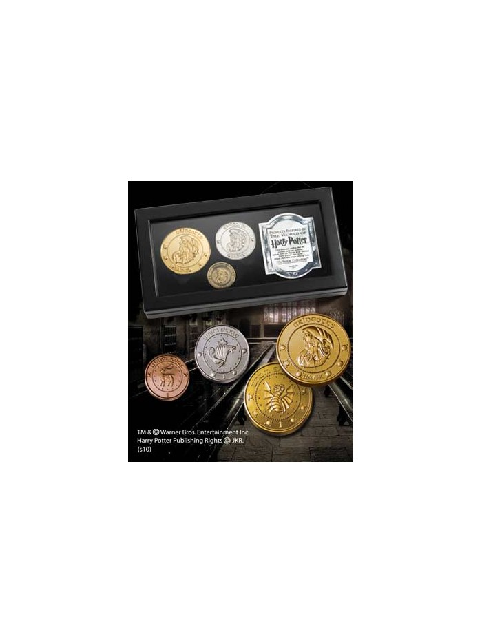 Replica the noble collection harry potter monedas de gringotts expositor Replica the noble collection harry potter monedas de gringotts expositor