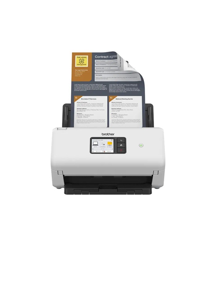 Escaner sobremesa brother ads - 4500w - 70ppm - duplex automatico - usb 3.0 - usb 2.0 - red - wifi - wifi direct - adf 60 hojas Escaner sobremesa brother ads - 4500w - 70ppm - duplex automatico - usb 3.0 - usb 2.0 - red - wifi - wifi direct - adf 60 hojas