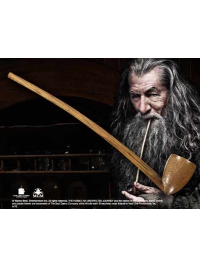 Replica the noble collection l hobbit pipa gandalf de 23 cm