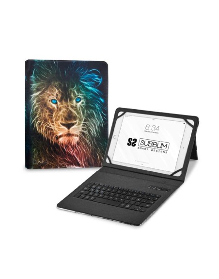 Funda + teclado subblim keytab pro 11 pulgadas trendy leon