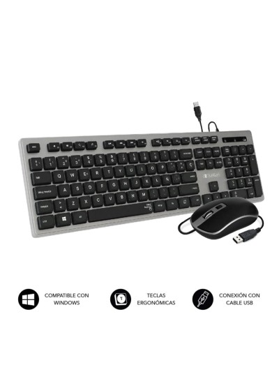 Teclado + raton subblim subkbc - ceke50