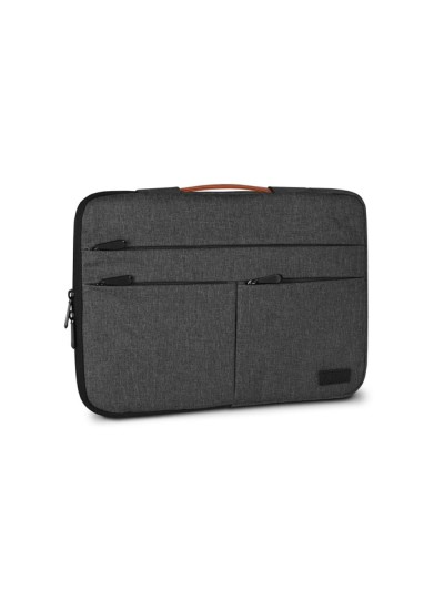 Funda subblim air padding 360 sleeve para portatil 13.3 pulgadas - 14 pulgadas gris oscuro