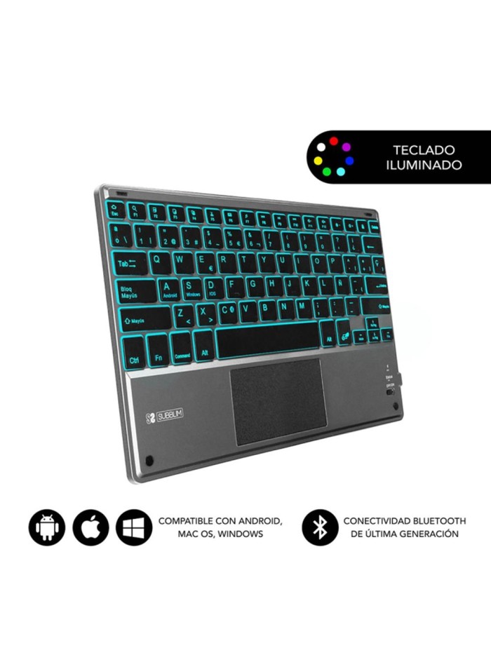 Teclado tablet subblim sub - kbt - smbt51 inalambrico Teclado tablet subblim sub - kbt - smbt51 inalambrico