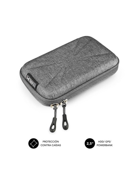 Funda subblim hdd business case para disco duro 2.5 pulgadas gris