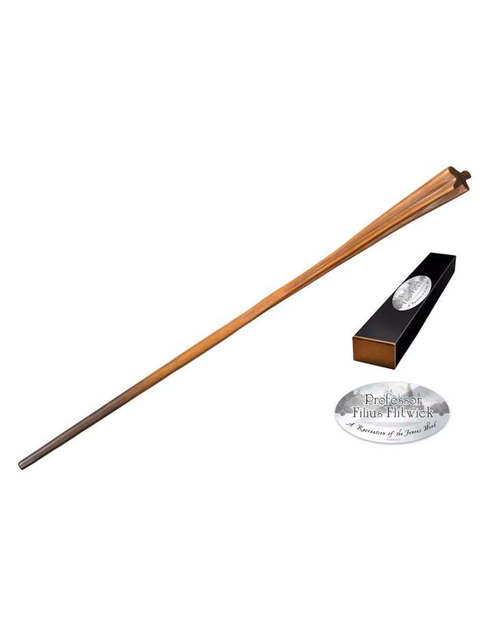 Replica the noble collection harry potter filius flitwick varita con caja y placa de identificacion Replica the noble collection harry potter filius flitwick varita con caja y placa de identificacion