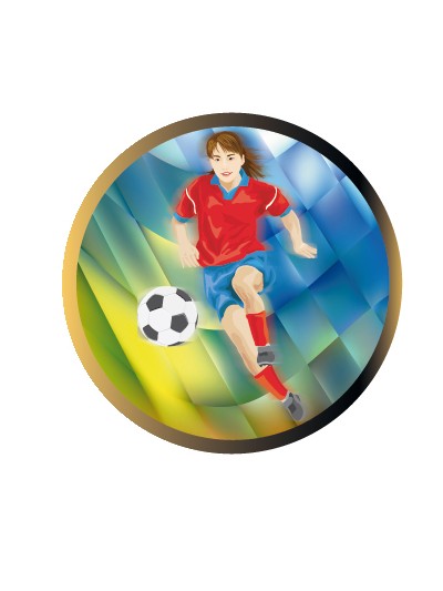 25/26 DISCO EPOXY FUTBOL FEMENINO Ø 2,5 CM