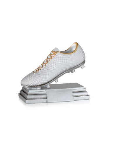 25/26 RESINA   BOTA FUTBOL PLATA 17 x 19 CM