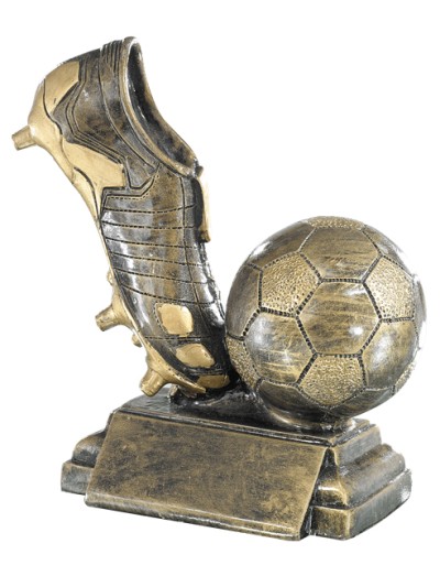 25/26 RESINA BOTA BALON FUTBOL 15 CM