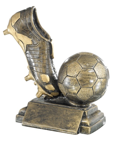 25/26 RESINA BOTA BALON FUTBOL 15 CM