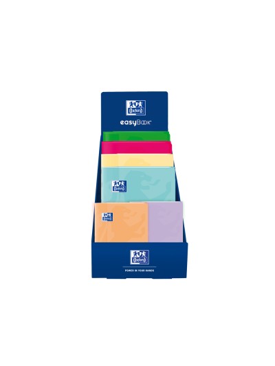 Libreta escolar oxford easybook expositor sobremesa de 40 unidades surtidas 440x277x420 mm