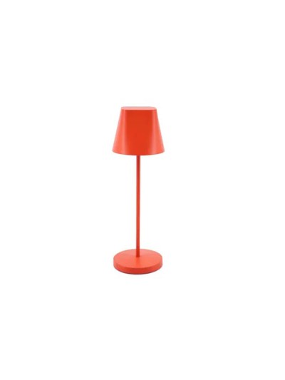 Lampara de escritorio unilux ava resto led 1w 150 lumenes color rojo ladrillo