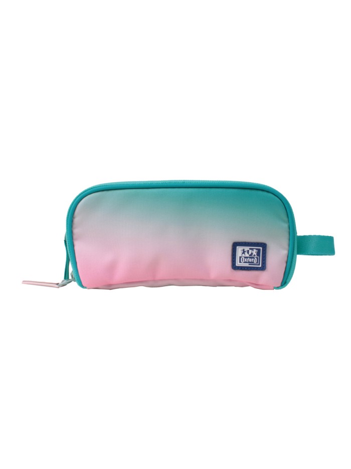Estuche portatodo oxford kangoo gradient ocean tres cremalleras 80x100x220 mm Estuche portatodo oxford kangoo gradient ocean tres cremalleras 80x100x220 mm