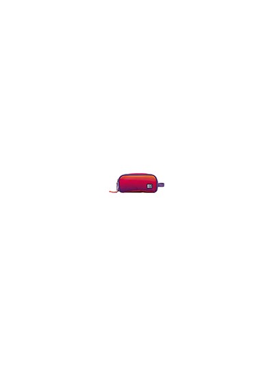 Estuche portatodo oxford kangoo gradient sunset tres cremalleras 80x100x220 mm
