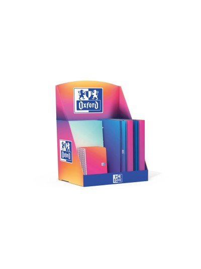 Expositor sobremesa oxford rts gradient ebook a4 / ebook a5 /ebinder a4 14 unidades surtidas