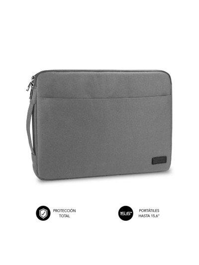 Funda subblim urban laptop sleeve para portatil 15.6 pulgadas gris