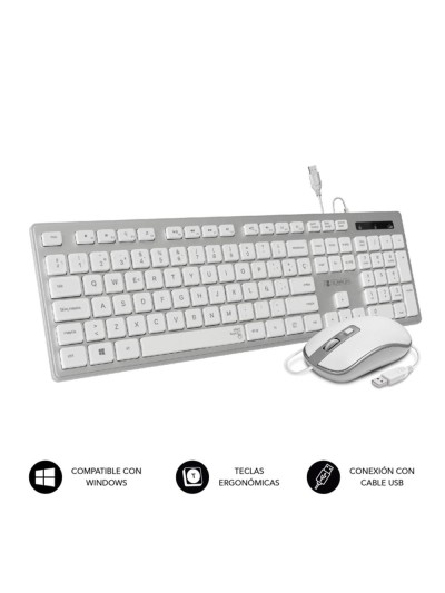 Teclado + raton subblim subkbc - ceke60