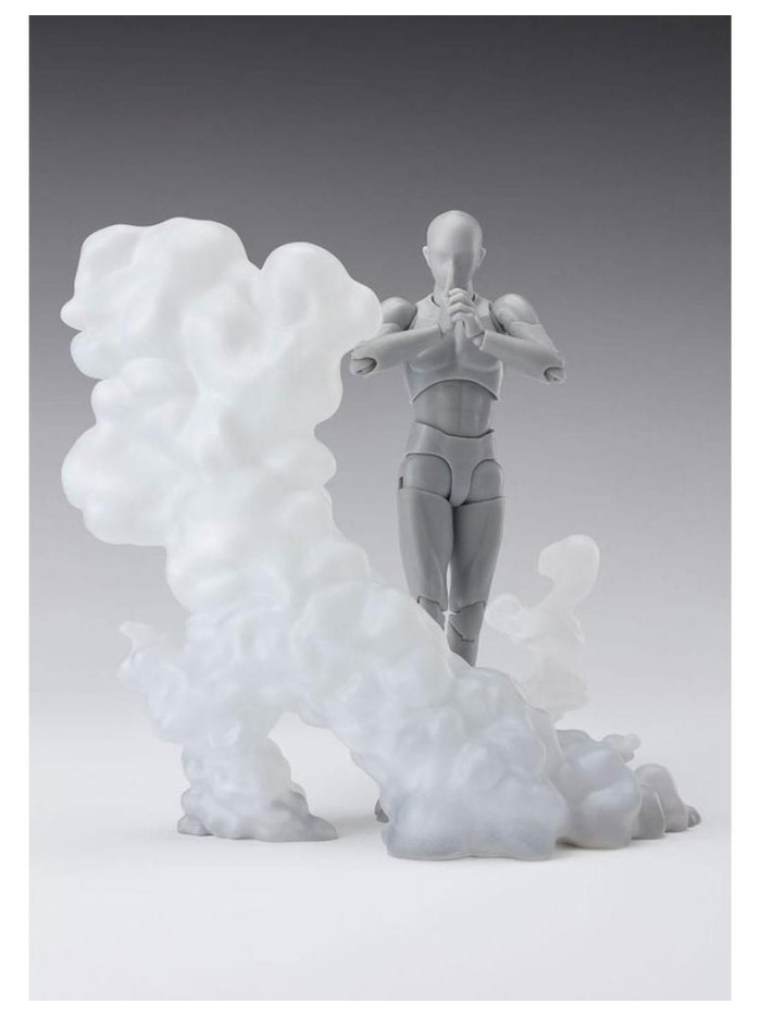 Smoke white ver. 13 -5 cm tamashii effect sh figuarts Smoke white ver. 13 -5 cm tamashii effect sh figuarts
