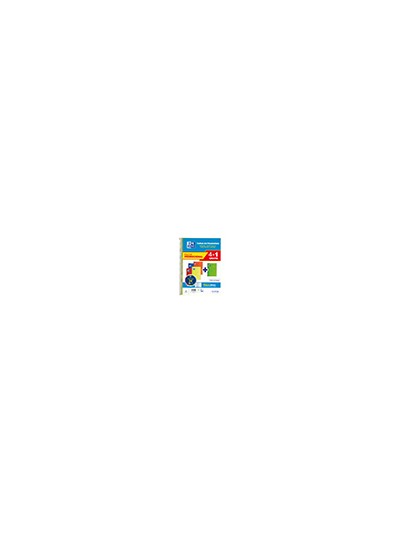 Cuaderno espiral oxford tapa extradura folio 80 hojas 90 gr rayado horizontal colores vivos pack de 4+1 unidades