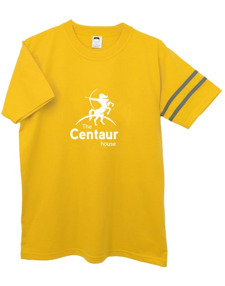 Camiseta casa Centaur amarilla María Teresa
