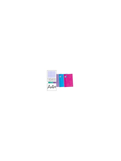 Cuaderno espiral oxford ebook 5 tapa extradura din a4+ 120 hojas cuadro 5 mm con margen tendencia 50% hojas gratis