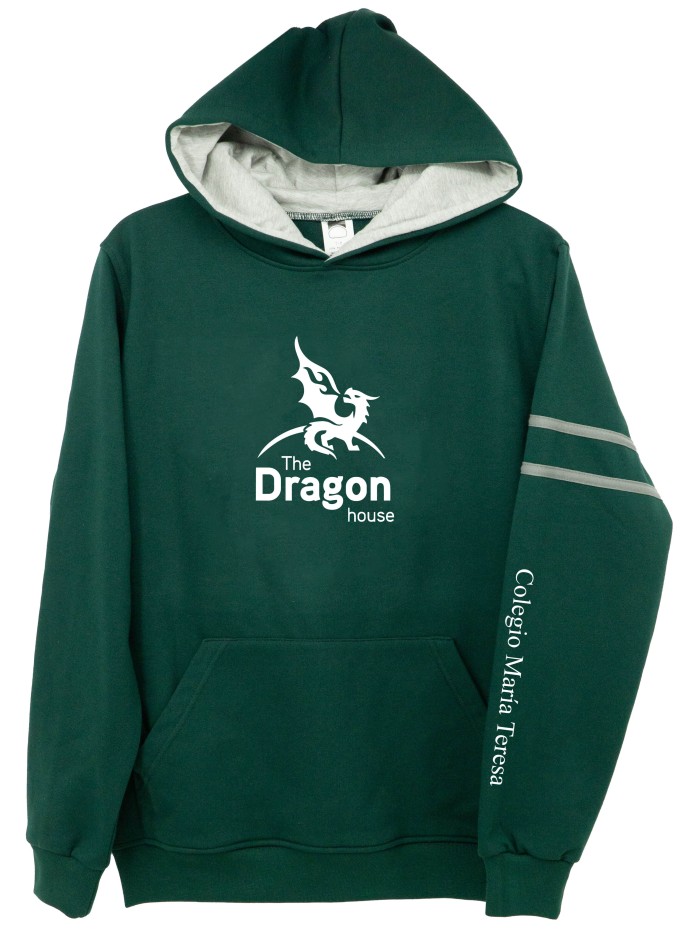 Sudadera Dragon verde María Teresa Sudadera Dragon verde María Teresa