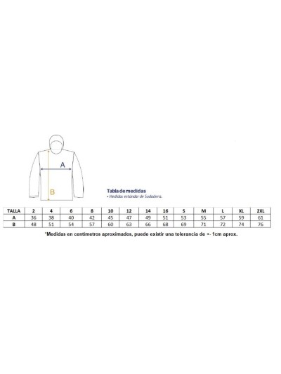 Sudadera Centaur amarilla María Teresa