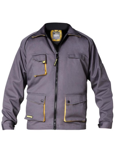 Chaqueta de Trabajo Gris/Amarillo Talla 46/48    S