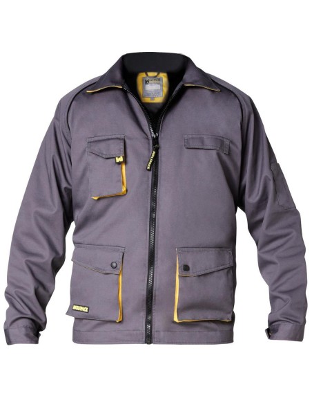 Chaqueta de Trabajo Gris/Amarillo Talla 46/48    S