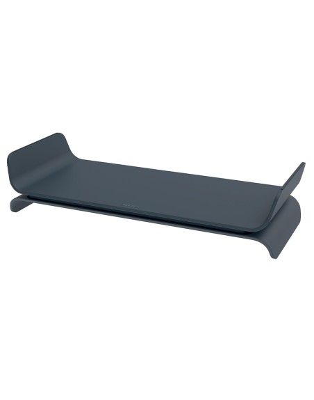 Soporte para monitor leitz ergo altura regulable dos posiciones gris oscuro 209x112x438 mm