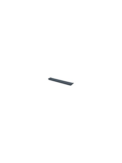 Reposamuñecas leitz ergo para teclado ajustable gris oscuro