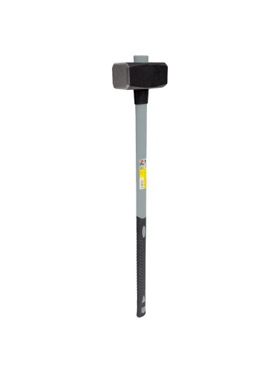 Maza Con Mango Fibra Vidrio 4 Kg. Cabeza Forjada, Con Anillo Anti Vibración, Maza / Porro