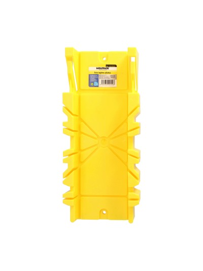 Guia Ingletes Plastico 10,5x 30 cm. Caja Ingletes, Caja Sierra Ingletadora, Guia Ingletadora. 3 Angulos