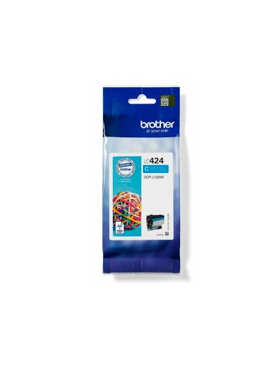 Ink-jet brother lc424c dcp-1200w cian 750 paginas