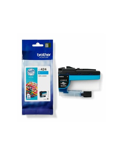 Ink-jet brother lc424c dcp-1200w cian 750 paginas