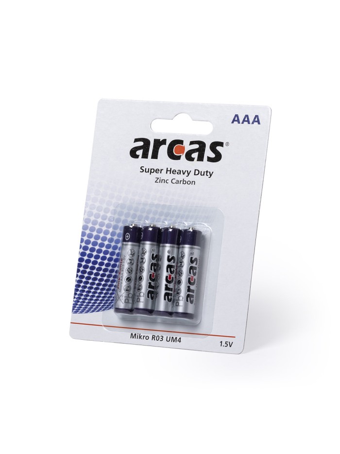 Blister 4 Pilas 1,5V AAA/ R03 Blister 4 Pilas 1,5V AAA/ R03