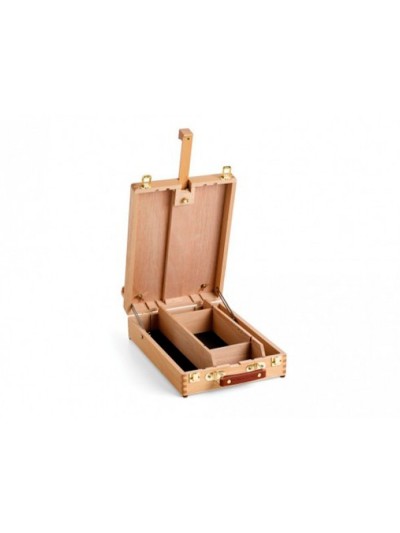 Caballete pintor winsor&newton liffey madera sobremesa caja